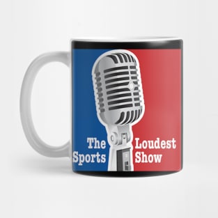 The Loudest Sports Show Mic Logo Mug